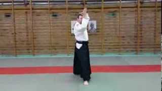 Aikido Cuore  Aikido Boken Kata Nr 5 Kamil Starski 4 Dan [upl. by Beverle419]