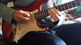 Fender custom shop Texas Special pickups on MJT relic stratocaster [upl. by Connelly]