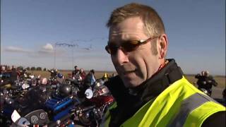 Bikers pay tribute to fallen soldiers [upl. by Inez46]