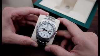 Rolex Explorer II Polar 226570  WatchReviewBlogcom [upl. by Ahsenek]