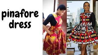 Pinafore dress tutorial  DIY [upl. by Gaylene]