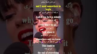 Lily Allen  Somewhere Only We Know Lyrics [upl. by Yemarej]