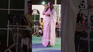 Telangana Tejupriya LIVE Singing  Podusthunna Poddumeeda Song  TRameshwar Goud Birthday Party [upl. by Ennahgiel]