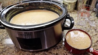 Crock Pot Rice Pudding  Punjabi Kheer in Crock Pot [upl. by Jonina]