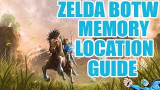 Zelda Breath Of The Wild Memory Location 13 [upl. by Olivie220]