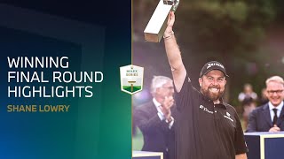 Shane Lowry Winning Final Round Highlights  2022 BMW PGA Championship [upl. by Yhprum]