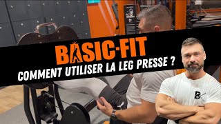 LEG PRESSE BasicFit  comment la régler correctement [upl. by Namsu]