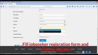 How to register with wwwjobmarketcobw [upl. by Lleder]