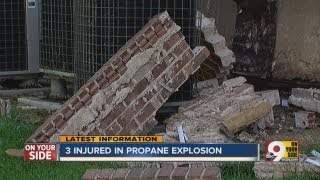 3 injured in propane explosion [upl. by Haibot]