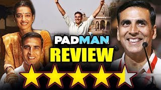 PADMAN Movie Review  Akshay Kumar  Radhika Apte  Sonam Kapoor [upl. by Soloman625]