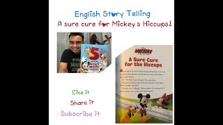 English Story Telling  5 minutes Mickey Mouse Stories – A sure cure for Mickey Mouse’s Hiccups [upl. by Aggri657]