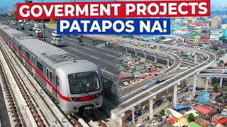 Update 10 GOVERNMENT PROJECTS na Malapit Nang Matapos [upl. by Arataj]