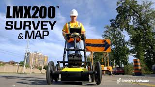 Utility Locating with LMX100 amp LMX200 Ground Penetrating Radar GPR [upl. by Asyar]