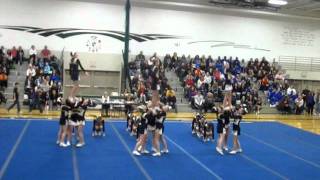 Templeton Middle School 8th Grade Cheerleaders  2012 Bring on the Heat Competition [upl. by Ede]