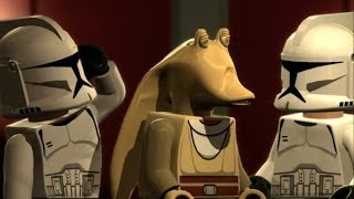 LEGO Star Wars III The Clone Wars Walkthrough  Part 3  Gungan General [upl. by Halie598]