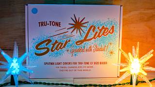 TruTone Christmas Lights Unboxing Sputnik Star Lites [upl. by Eitisahc193]