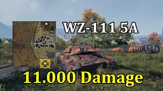 11000 damage with the WZ111 5A 🥹🥹🥹 [upl. by Kirstyn90]