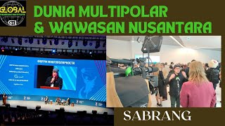 SABRANG DUNIA MULTIPOLAR WAWASAN NUSANTARA amp AI [upl. by Sylado]