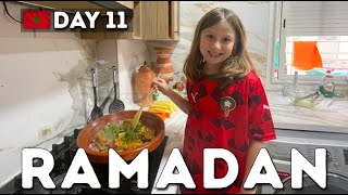 Cooking Tajine for Ftour  Ramadan Day 11 العربية [upl. by Elias453]