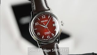 Seiko Presage SRPE41J1 [upl. by Oatis]