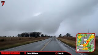 Chasing Tornado Warnings In Oklahoma  Live As It Happened  11324 [upl. by Wilde]