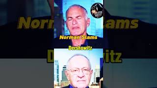 Norman Finkelstein Confronts Alan Dershowitz on Gaza’s Blockade palestine israel usa uk [upl. by Eyssej760]