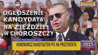 KONONOWICZ 🐷🥛 KANDYDAT NA PREZYDENTA 😇 wybory2025 [upl. by Licastro]