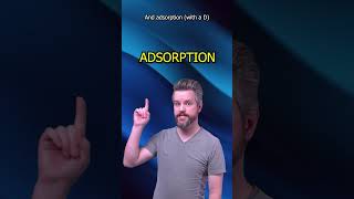 Adsorption vs Absorption Whats the Difference and How Does it Apply to Water Filters [upl. by Nitneuq]