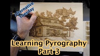 Learning Pyrography Part 3 [upl. by Sanjiv861]