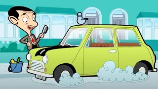 Cleaning The Car  Mr Bean  Cartoons for Kids  WildBrain Bananas [upl. by Htenek]