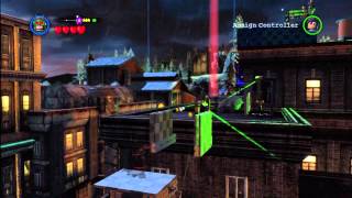 Lego Batman 2 DC Super Heroes North Gotham City Island Gold Brick Locations 22  HTG [upl. by Shena]