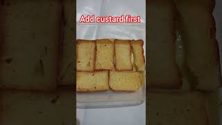 Quick easy and tasty Rusk pudding recipe cookingviral [upl. by Adranoel686]