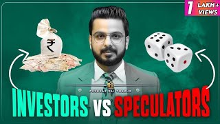 Secrets of Making Money in Share Market  Investors Vs Speculators [upl. by Nahamas105]