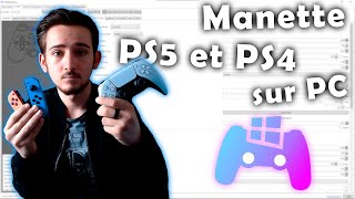 Jouer avec une manette NON XBOX sur PC  DS4 Windows [upl. by Osborn341]