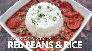 Red Beans amp Rice  Simple Cooking With Eric [upl. by Anilec]