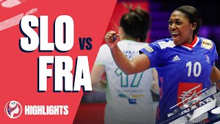 Highlights  Slovenia vs France  Preliminary Round  Womens EHF EURO 2020 [upl. by Candace]