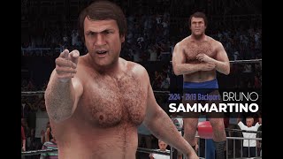 WWE 2k19 Bruno Sammartino WWE 2K24 Backport entrance [upl. by Neelrac225]