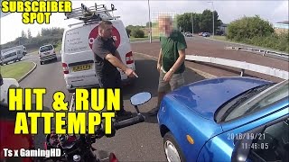 Motorcycle Hit amp Run  Van Man Saves The Day [upl. by Valene760]