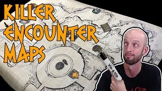 5 Tips for Drawing Awesome Encounter Maps [upl. by Naujled]