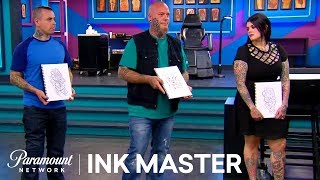 3 Canvases 9 Tattoo Design Options  Ink Master Redemption Season 4 [upl. by Seraphine]