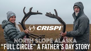 Caribou Hunt  North Slope Alaska  A Father Daughter Story Crispi Film [upl. by Aicirtal]