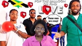 Pop The Balloon or Find Love Jamaica Edition I Reaction [upl. by Attayek431]