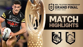 Penrith Panthers v Brisbane Broncos  Match Highlights  NRL Grand Final 2023 [upl. by Edwine]