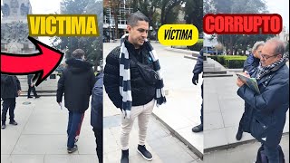 😡 INSPECTOR MUNICIPAL CORRUPTO Multa a este HOMBRE por comprarle banderas a un chico universitario [upl. by Ahcirt919]