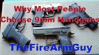 7 Reasons Why People Choose 9mm Handguns over 40sampw  TheFireArmGuy [upl. by Shelman]