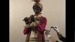 quotFloutistequot Lifesize Flute Player Automaton by A Theroude Paris France c186977 [upl. by Ainex]