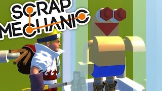 NAPAD NA DPS DZIWNY PAN POD PRYSZNICEM  SCRAP MECHANIC 173  GILATHISS amp HADESIAK [upl. by Monney519]