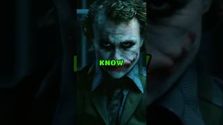 Did you know in the Dark Knight  shorts DarkKnight batman joker [upl. by Choong310]