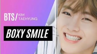 Boxy smile btsv kimtaehyung thv army btsedits bts [upl. by Feil]