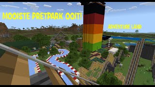 Ik Bezocht Het MOOISTE Pretpark In Minecraft OOIT 100 Abonnees [upl. by Etnoel520]